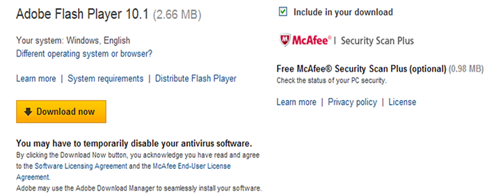 Flash player 也略懂此招