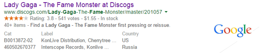 評分、產品資訊、庫存量資訊