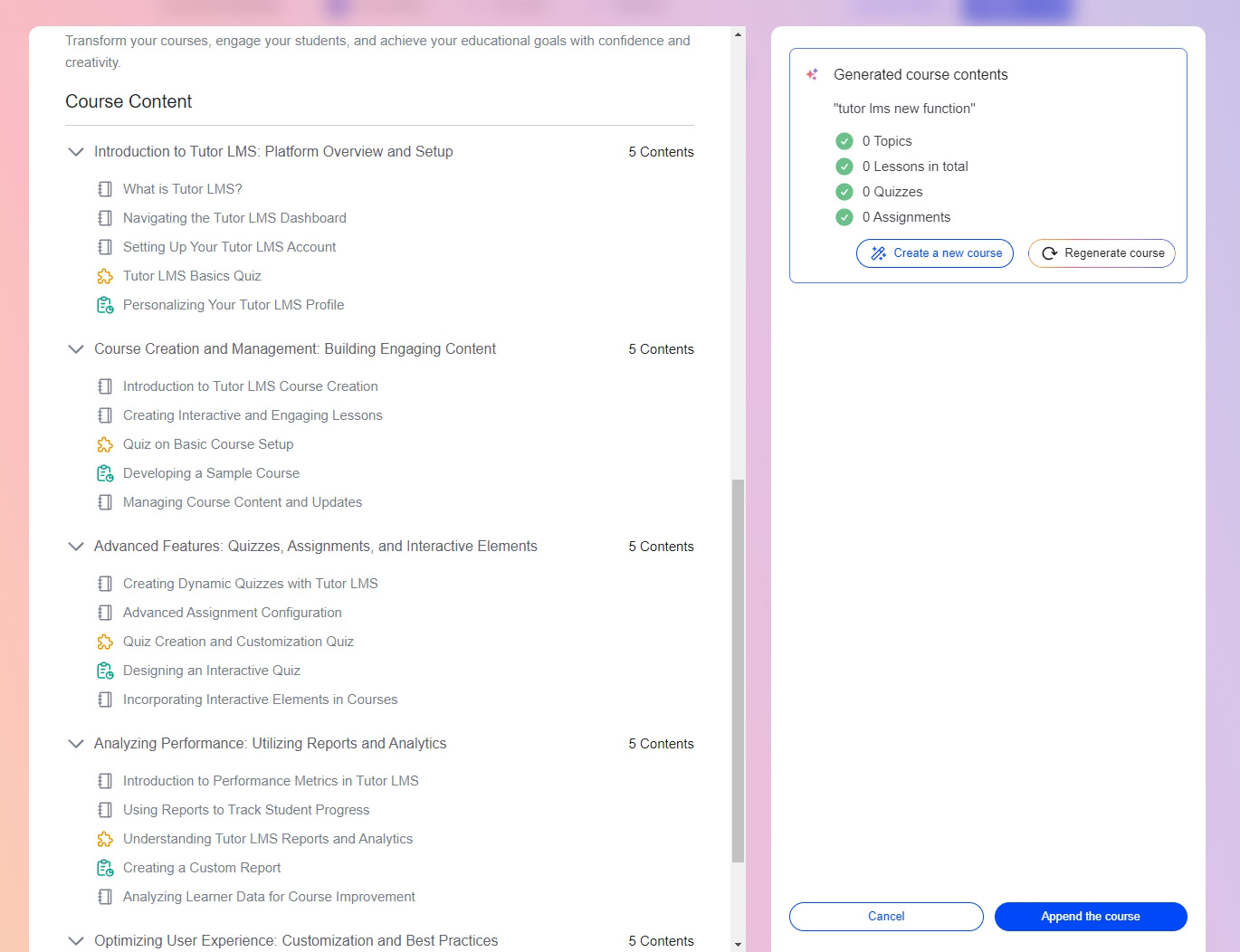 Tutor Lms V3 Genai Sample2