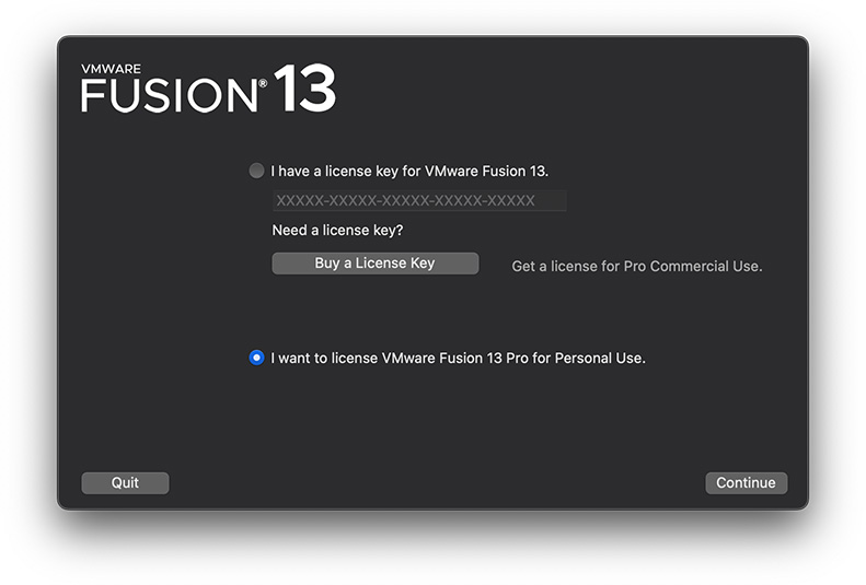 Vmware Fusion Personal Use Install